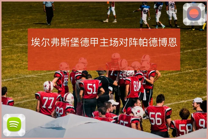 埃尔弗斯堡德甲主场对阵帕德博恩
